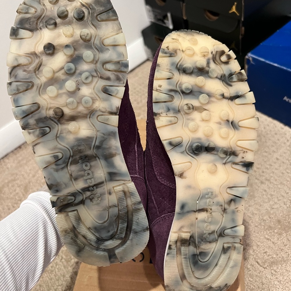 Purple Reeboks - Picture 3 of 4